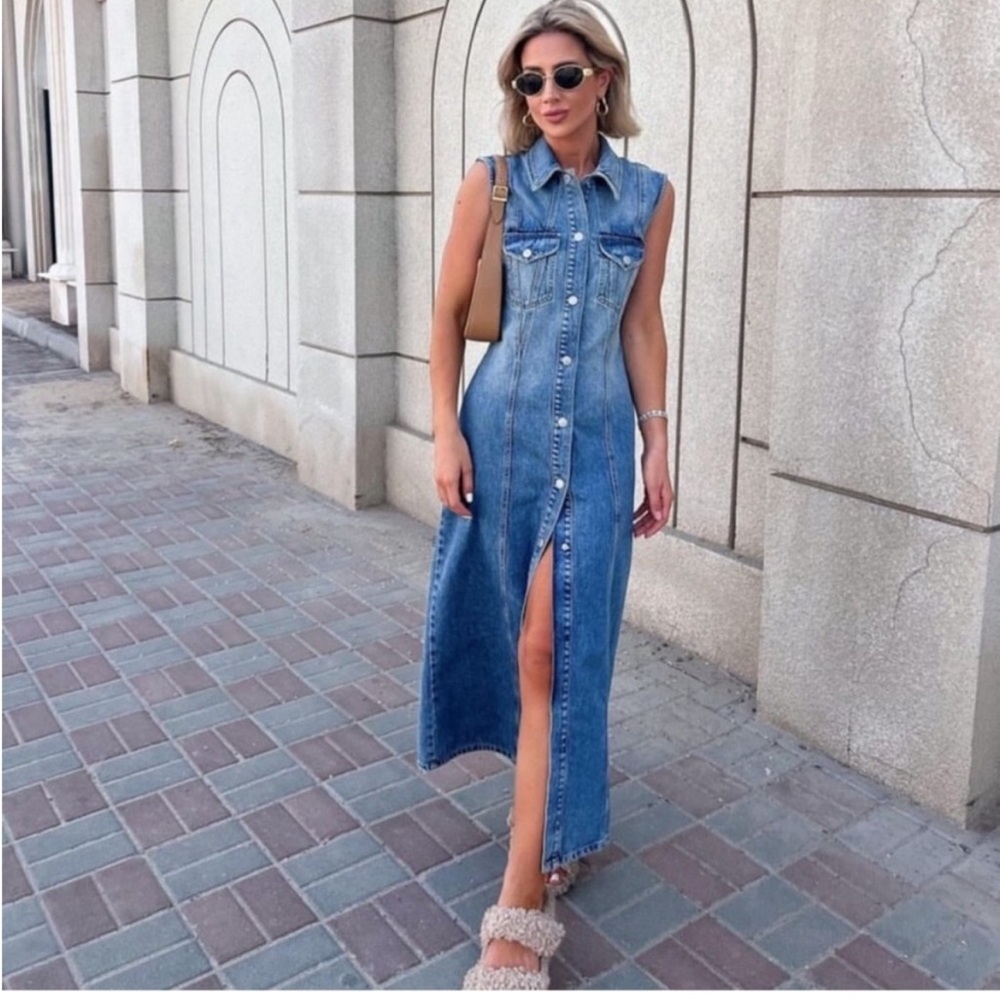 Zara denim dress